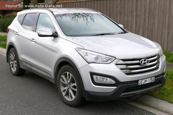 2013 Hyundai Santa Fe III (DM) 2.4 GDI (192 Hp)